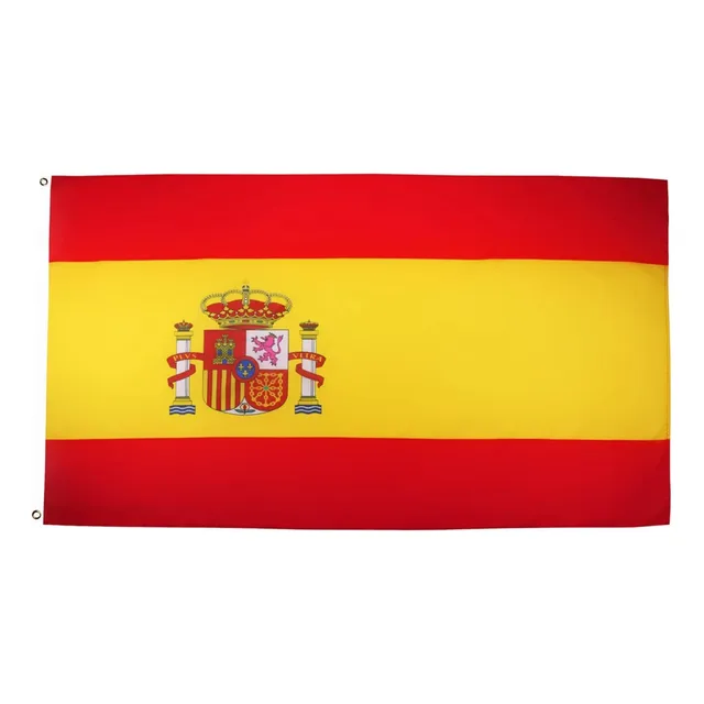 Bandera España Grande 150x 90cm Con Dos Ojales Metálicos