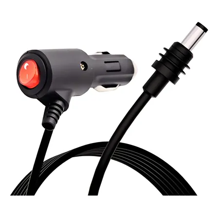 Cable Para Starlink Mini Encendedor Auto 3mt Con Fusible Gris Oscuro