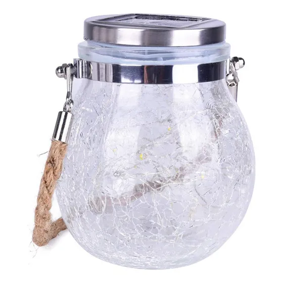 Bombilla Led 30 Luz Energia Solar Lampara Alambre Cobre Al