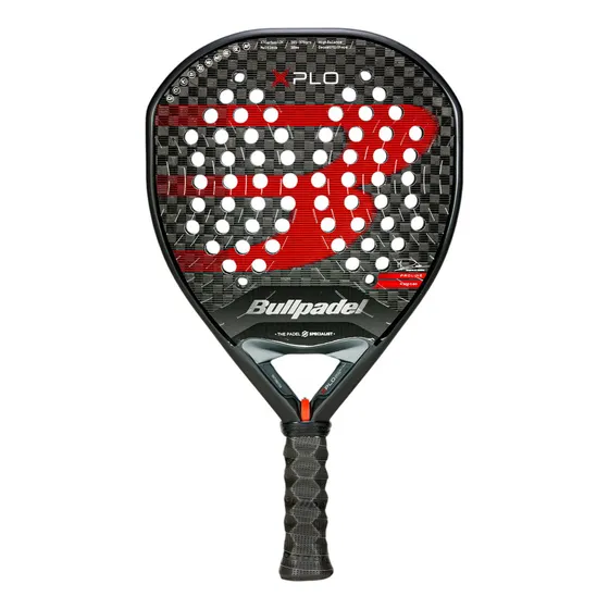 Pala Padel Bullpadel Xplo 25 Multieva X-tend Carbon 12k 370g Color Negro