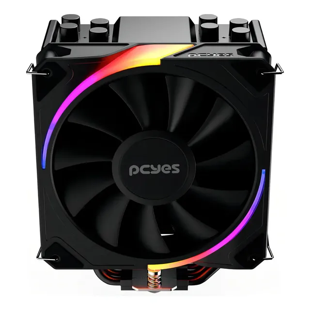 Cooler Para Processador Pcyes Frost Pulse Argb Black Vulcan