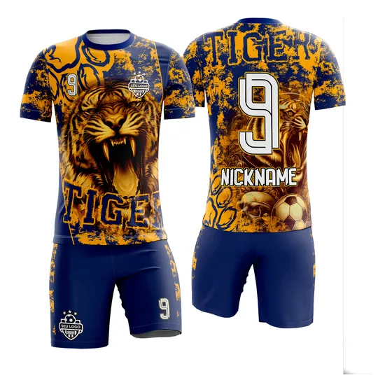 Kit 8 Uniforme De Futebol Inter Classe Várzea Personalizado