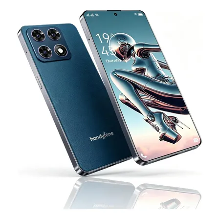 Edeg 70 Pro 16gb Ram+1tb Rom Dual Sim Handyfone Smartphone Android 16 Red 5g Pantalla De Alta Definición De 6.75 Pulgadas Snapdragon 8 Azul Oscuro