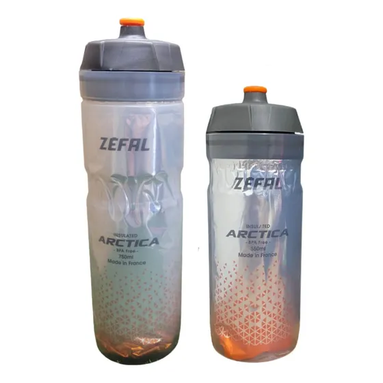 2x Garrafas Termica Arctica Zefal 550/750ml Caramanhola Bike