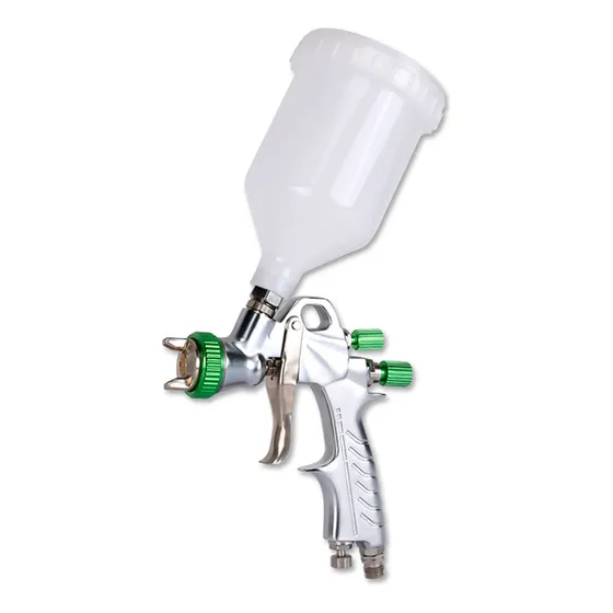 Aerografo Pistola De Pintar Rongpeng Lvlp 600cc 1.3mm G P Color Gris