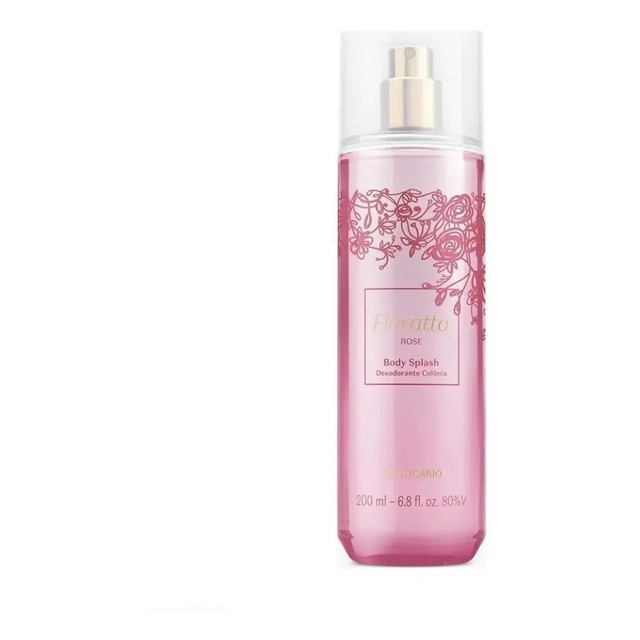 Body Splash Desodorante Colônia O Boticário Floratta Rose 200ml Volume Da Unidade 200 Ml