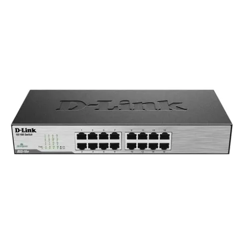 Switch 24 Puertos 10/100/1000mbps, 1u Rack Mount, D-link