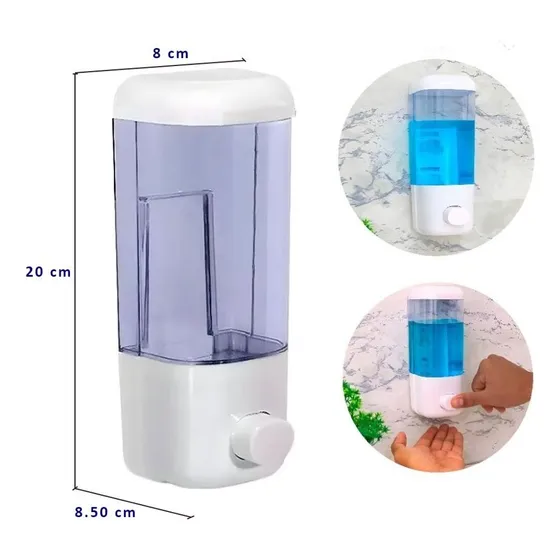 Dispensador De Jabon Y/o Alcohol Gel Color Blanco