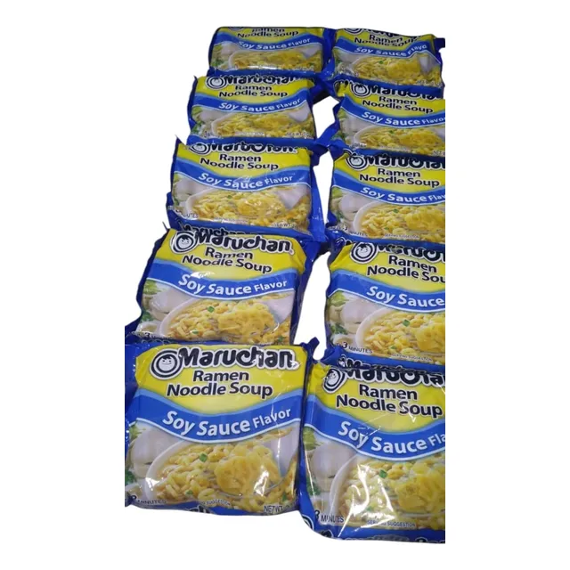 Combo Ramen Noodle Soup Maruchan 10 Piezas Soy Sauce Flavor