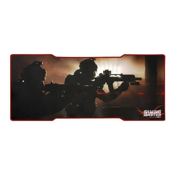 Mouse Pad gamer K-Mex FX-X8035 de borracha Swat xg 35cm x 79cm x 3mm