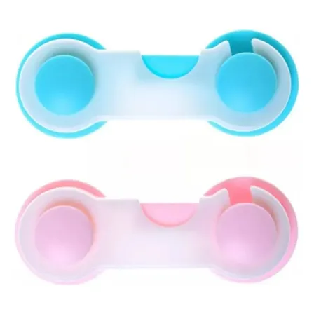Pack 2 Seguros Niños Traba Puertas Muebles Cajones Y Gavetas