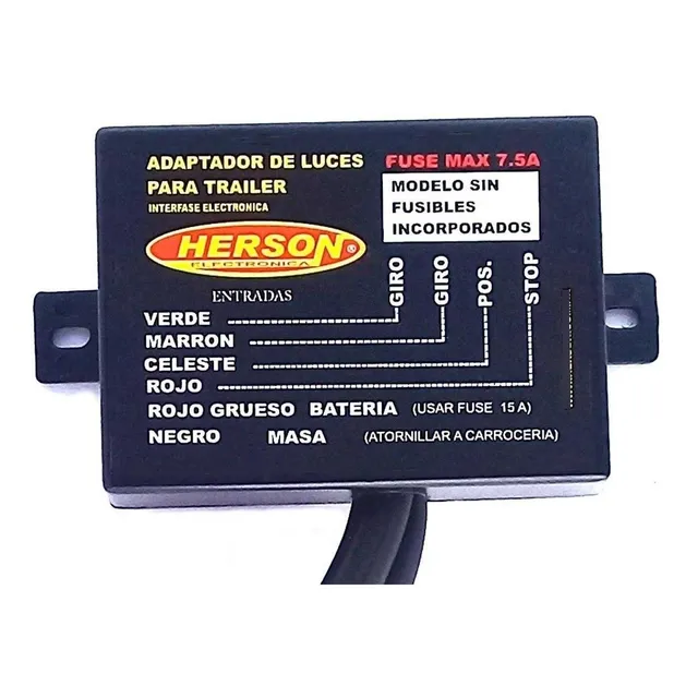 Modulo Emulador De Luces Para Trailer 4 Vias, Herson. X 3 