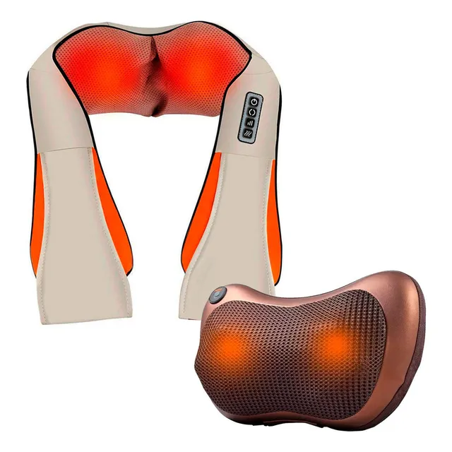 Combo Masajeador Cervical Electrico Shiatsu + Almohada Dimm