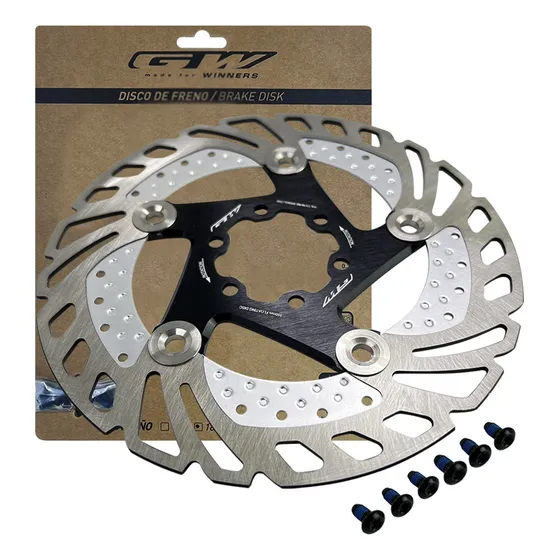 Disco Rotor Gw Refrigerado 160mm Flotante 6 Tornillos
