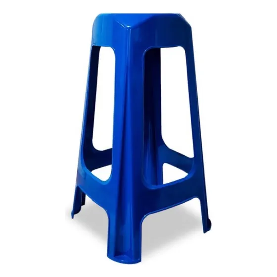 Banquito Banco Alto De Plastico Duraplas
