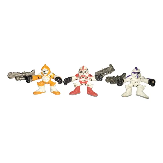 Boneco Playskool Star Wars Clone Troopers Galactic Heroes
