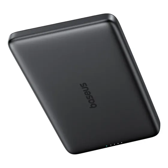 Carregador Portátil Magsafe Baseus Am41 Picogo 5000mah 20w Turbo Cor preto