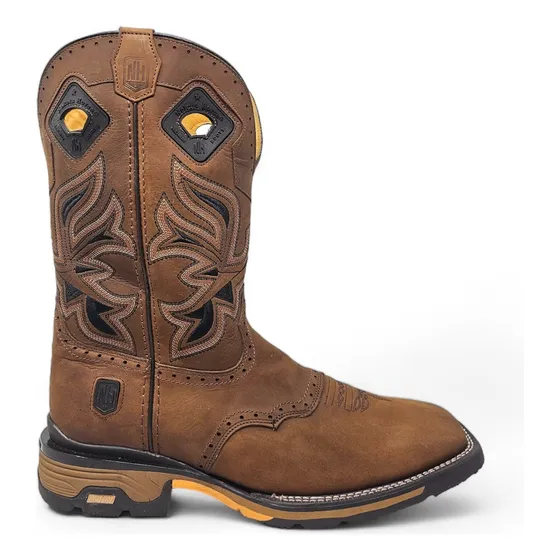 Botas Vaqueras Nh Bordado Intrincado Old West Duraderas