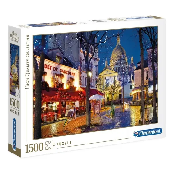 Rompecabezas Clementoni High Quality Collection París - Montmartre 31999 de 1500 piezas