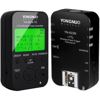 Rádio Flash Yn622 Kit Nikon - Yn622n Transmissor + Receptor Rádio Flash Yn622 Kit Nikon - Yn622n Transmissor + Receptor