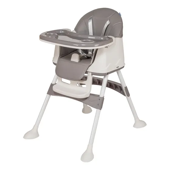 Cadeira De Refeição Portátil Para Bebê Honey Cinza Maxi Baby