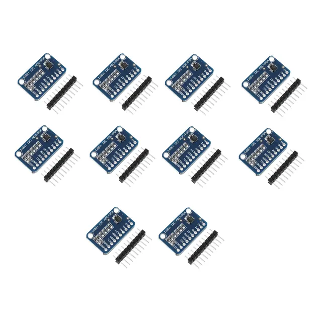 Pack Circuito Ads1115 I2c Convertidor Adc 4 Canales 