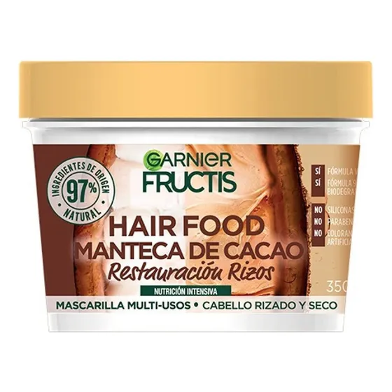 Fructis - Trat Capilar - Food - 350 Ml - Manteca Cacao