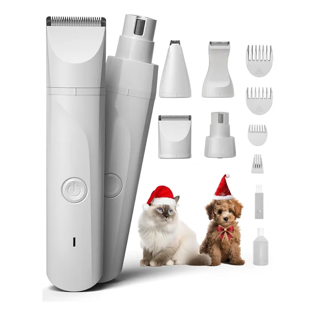 Cortapelos Mascotas Maquina De Corte Gato Perro Usb