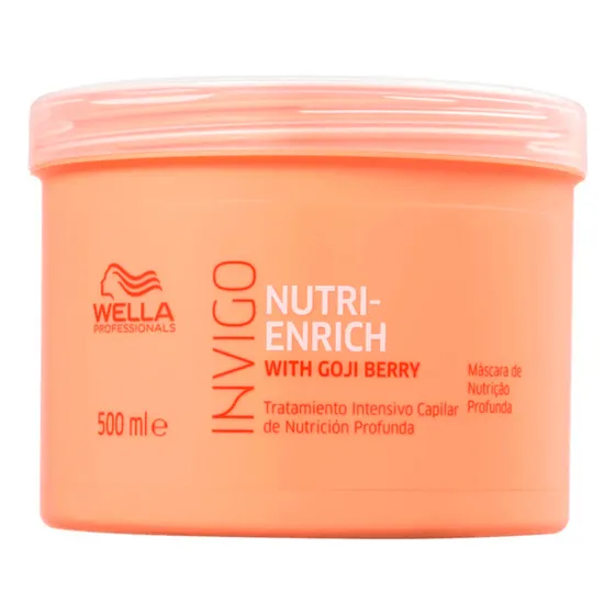 Máscara Invigo Nutri Enrich 500 Ml Wella Professionals,