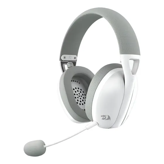 Auriculares Gamer Inalámbricos Redragon Ire Pro H848 Color Gris