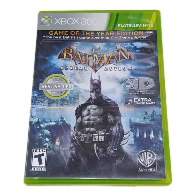Batman Arkham Asylum Goty Xbox 360 Español (Reacondicionado)