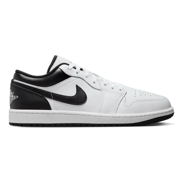 Tenis Nike Air Jordan 1 Low Hombre-blanco/negro