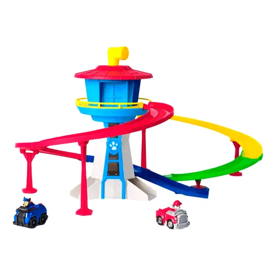 Set Torre De Control - Paw Patrol Carritos