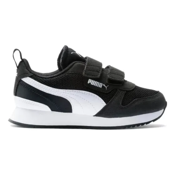 Zapatilla Puma R78 V Ps 373617 01 Negras Para Niños