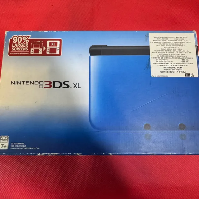 Consola Nintendo 3ds Xl Azul En Caja. A