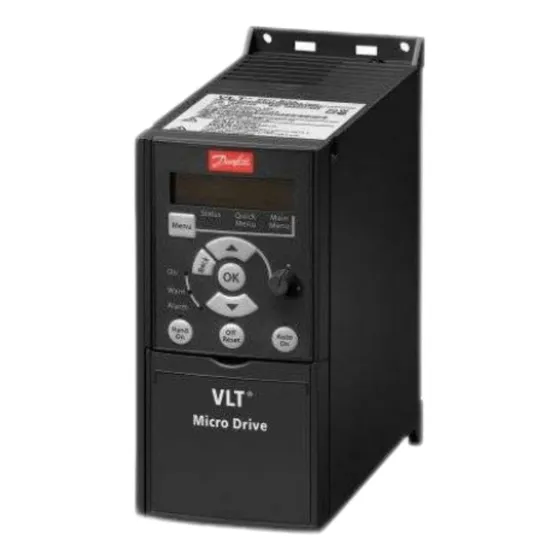 Variador Danfoss 132f0020 Vlt Micro Drive 2.0hp 380-480v