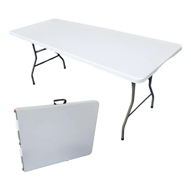 Set 2 Mesas Tablón Plegable Ideal Para Jardines