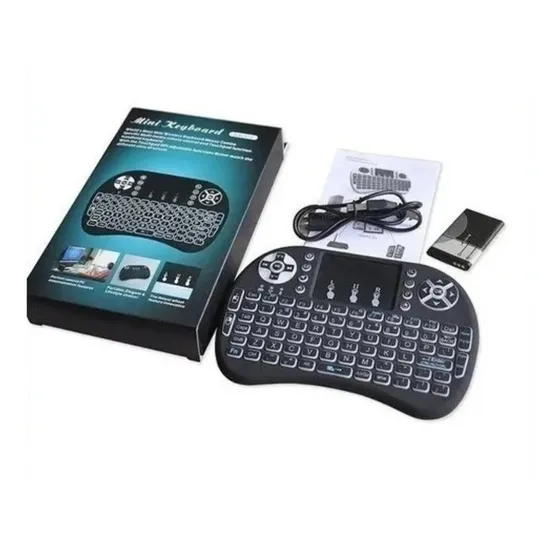 Mini Teclado Keyboard Via Bluethooth, Compatible Con Pc Y Tv