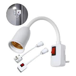 Socket Flexible Ajustable Para Foco E27 Con Clavija Enchufe Socket Flexible Ajustable Para Foco E27 Con Clavija Enchufe