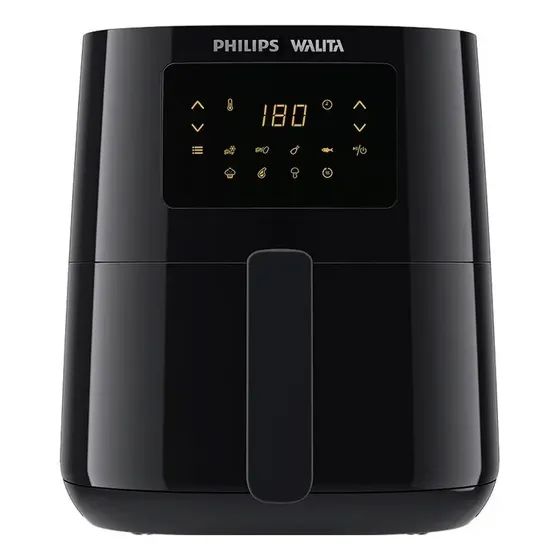 Fritadeira Airfryer Digital Philips Walita 4,1l Ri9252 Cor Preto