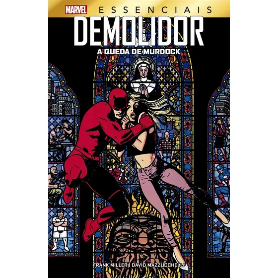 Demolidor: A Queda de Murdock: Marvel Essenciais, de Miller, Frank. Editorial Panini Brasil LTDA, capa dura em português, 2022