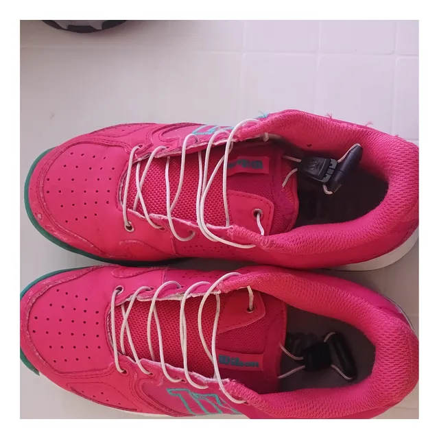 Zapatos Wilson Tennis Exc Estado Como Nuevos 20cm