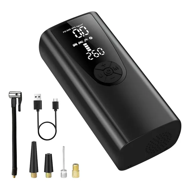 Compresor De Aire Portatil Inflador Neumaticos 6000mah