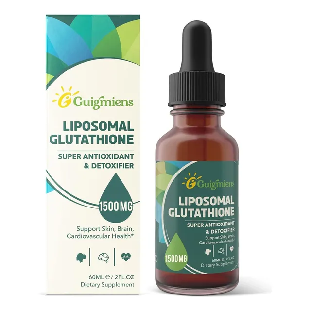 Glutation Glutathione Liposomal 1500mg Antioxidante 60 Ml Sin Sabor