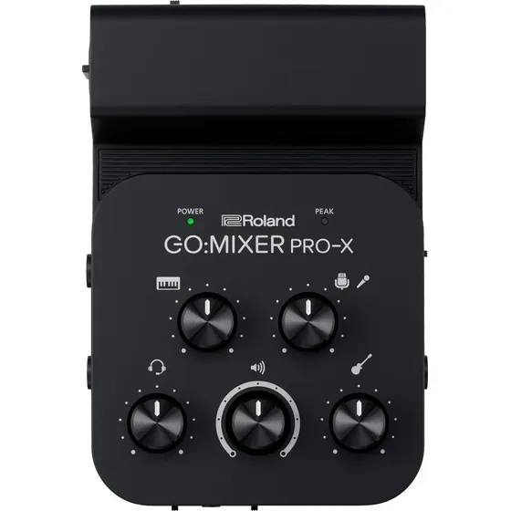 Mixer Interface Áudio Celular Pc Live Roland Go Mixer Pro X