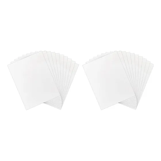Papel Adhesivo Imprimible, 30 Piezas, Transparente, For Imp