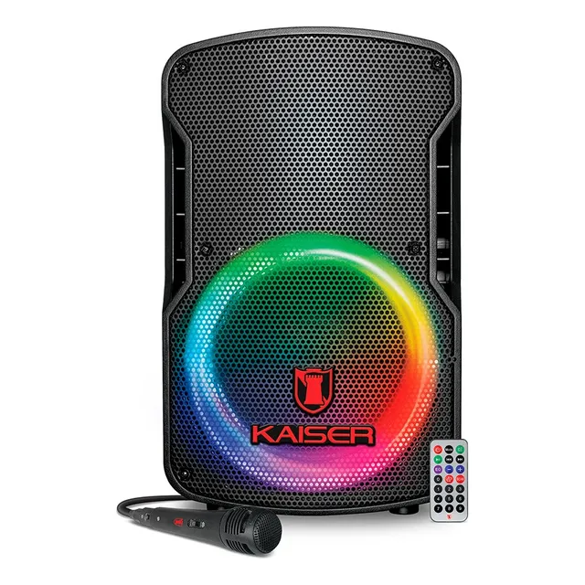 Bafle Recargable Profesional Kaiser De 8'' Con Microfono