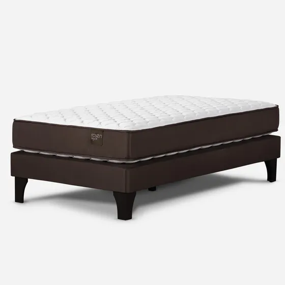 Rosen Cama Ergo T New 0.90x2.00 Color Marrón oscuro