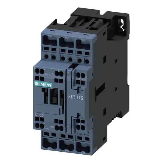 Contactor 1na-1nc Bobina 24vcd S0 Siemens 3rt2027-2bb40