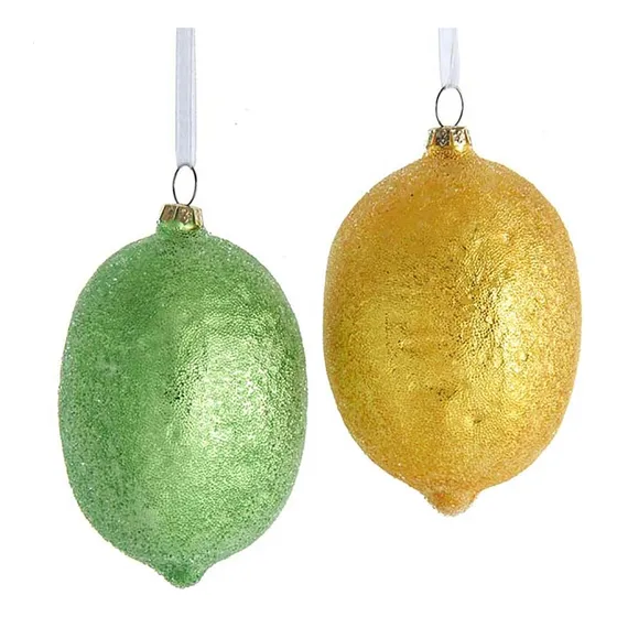 Adorno Cristal Limon Lima 2 Surtido